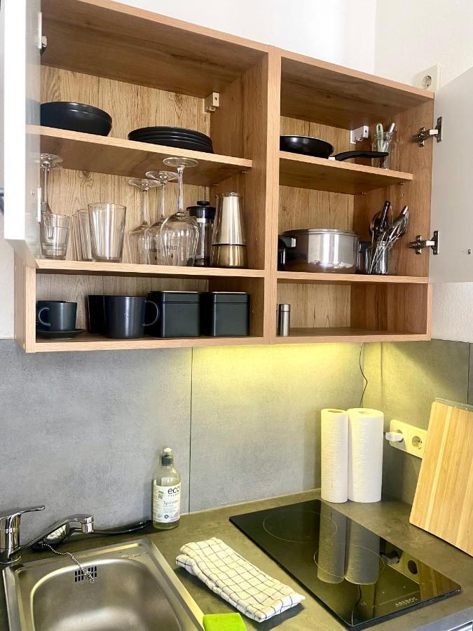 Studioapartment M15 Im Plagwitzer Szeneviertel Leipzig Bagian luar foto